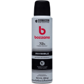 3 Unidades Desodorante Aerossol Invisível Bozzano 150ml