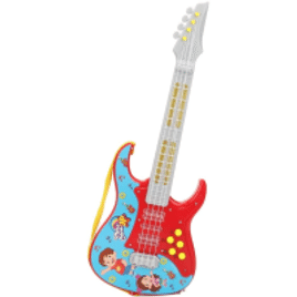Guitarra Elétrica Musical de Brinquedo Maria Clara E JP Com Luz E Som Multikids - BR1611