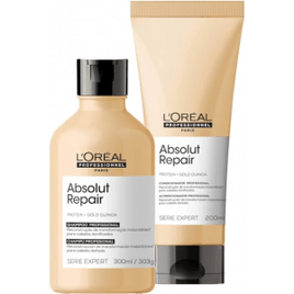 Kit L'Oréal Gold Quinoa Shampoo 300ml + Condicionador 200ml