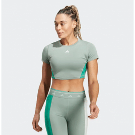 Camiseta Adidas Training Colorblock - Feminina