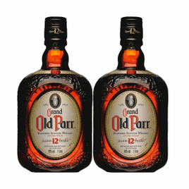 Whisky Grand Old Parr 12 Anos 1L - 2 unidades