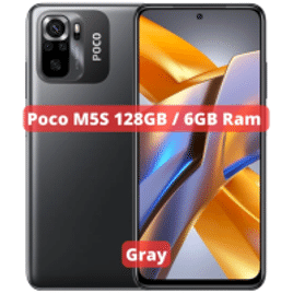 Smartphone POCO M5s 128GB 6GB 4G NFC 6.43" - Versão Global
