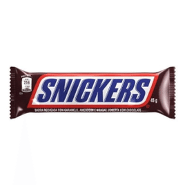 4 Unidades Snickers Original 45g
