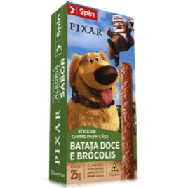Stick Spin Pet UP para Cães Sabor Batata Doce e Brócolis