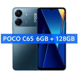 Smartphone POCO 6GB RAM 128GB Helio G85 5000mAh NFC - Versão Global