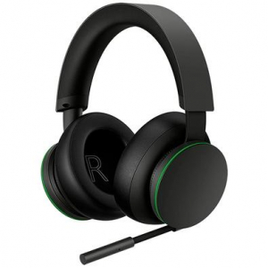 Headset Gamer Sem Fio Microsoft Xbox Series X/S Bluetooth Dolby Atmos e DTS Headphone X Preto - TLL-00008