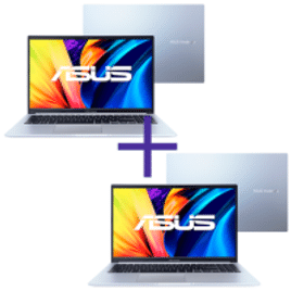Kit Notebooks Asus Vivobook i5-12450H 4GB SSD 256GB Keep OS X1502ZA-EJ1761 + Vivobook i3-1220P 4GB SSD 512GB W11 X1502ZA-EJ1752W
