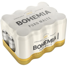 Pack de Cerveja Bohemia Puro Malte 473ml - 12 Unidades