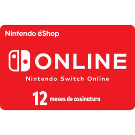 Giftcard Nintendo Switch Online 12 Meses