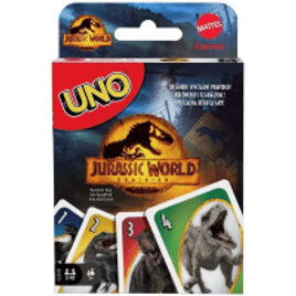 Jogo de Cartas UNO Jurassic World 3 - Mattel
