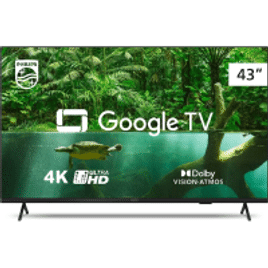 Smart TV Philips 43" UHD 4K LED 4 HDMI Google TV - 43PUG7408/78