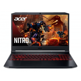 Notebook Gamer Acer Nitro 5 i7-11800H 8GB SSD 512GB Geforce GTX 1650 Tela 15.6" FHD Linux Gutta - AN515-57-75C3