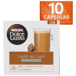 Cápsulas de Café Dolce Gusto Au Lait 100g - 10 Unidades
