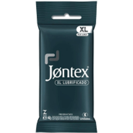 2 Packs Preservativo Camisinha Jontex Lubrificado XL - 6 Unidades
