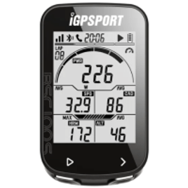 Ciclocomputador de Ciclismo com GPS de Alto Desempenho, iGPSPORT BSC100s + Suporte, 40 horas de uso contínuo,
