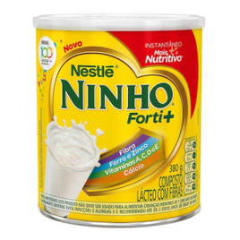 2 Unidades de Composto Lácteo Nestlé Ninho Instantâneo Forti+ 380g