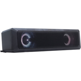Caixa de Som para PC Subwoofer USB LED - KP-RO802