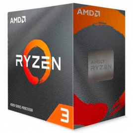 Processador AMD Ryzen 3 4100 Cachê 6MB 3.8GHz (4.0GHz Max Turbo) AM4 Sem Vídeo - 100-100000510BOX