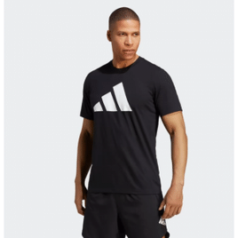 Camiseta Adidas Treino Manga Curta Logo - Masculina