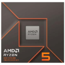 Processador AMD Ryzen 5 8600G 4.3 GHz (5.0GHz Max Turbo) Cachê 6MB 6 Núcleos 12 Threads AM5 Vídeo Integrado - 100-100001237BOX