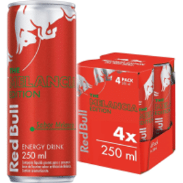 Pack de 4 Latas Red Bull Energético Melancia 250 ml