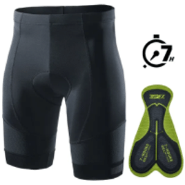 Shorts de Ciclismo Zrse Lycra com Gel Pad Unissex