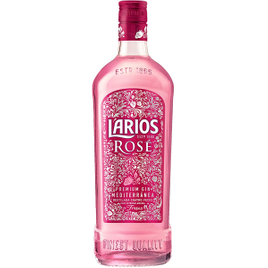 2 Unidades Gin Espanhol Larios Rose 700ml