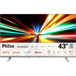 Smart TV Philco 43'' Android TV LED Dolby Audio - PTV43E3AAGSSBLF