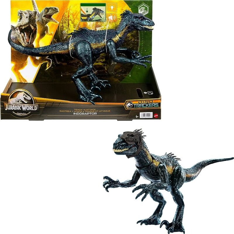 Jurassic World Dinossauro Indoraptor Track N Attack - Mattel