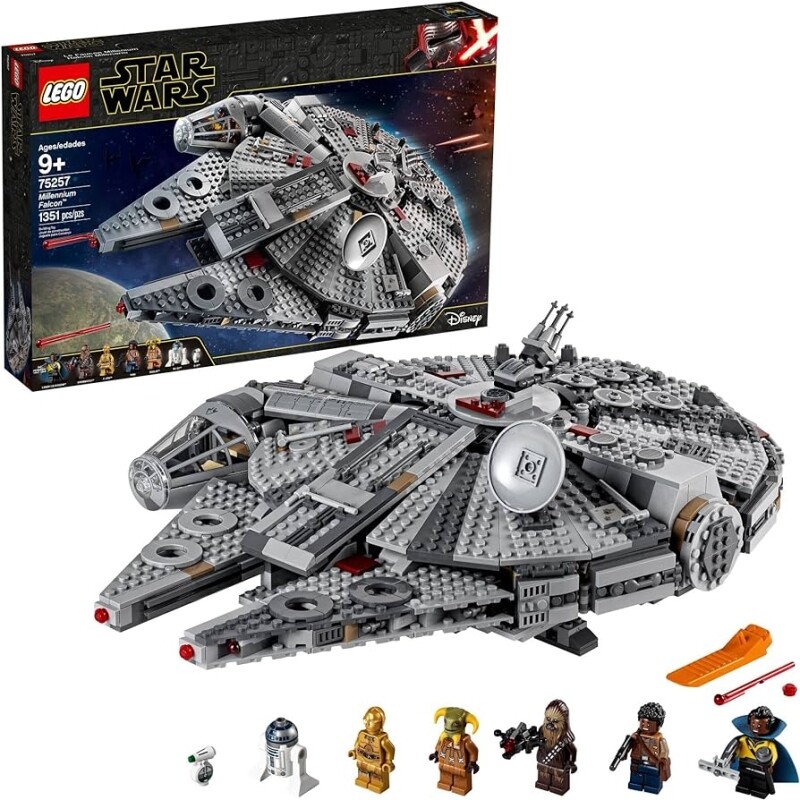 Brinquedo LEGO Star Wars: Millennium Falcon 1351 Peças - 75257