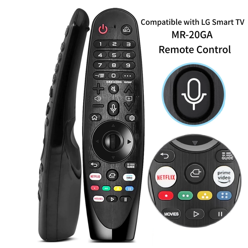 Controle Remoto de Substituição Compatível com LG Smart TV MR-20GA