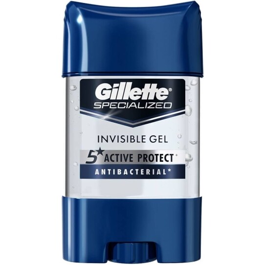 Gillette Desodorante Gel Antitranspirante Antibacterial 82g