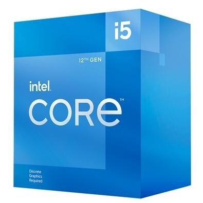 Processador Intel Core i5-12400F 2.5GHz (4.4GHz Turbo) Cache 18MB LGA1700 BX8071512400F
