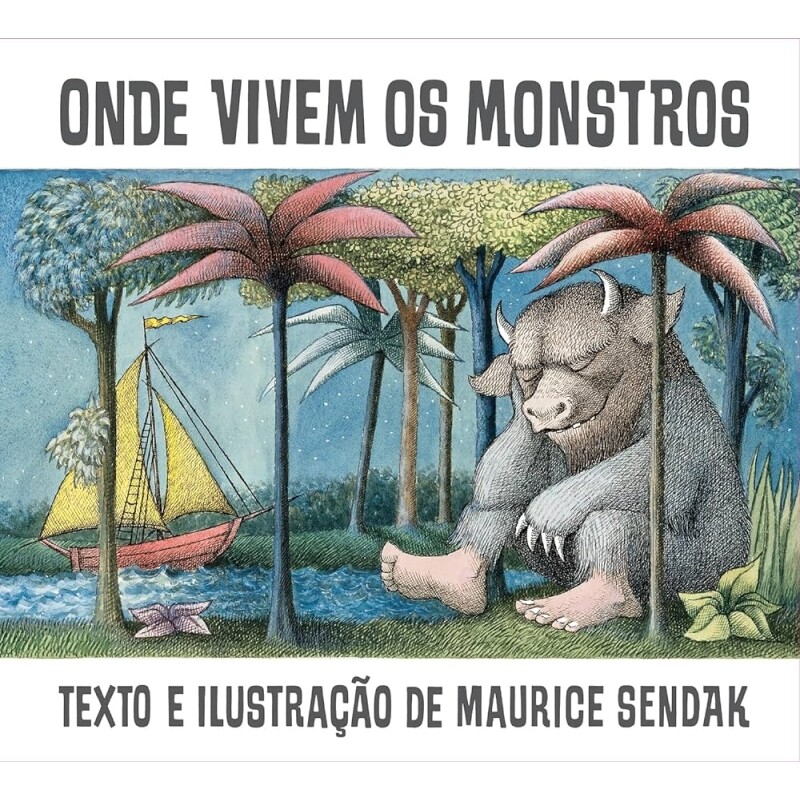 Livro Onde Vivem os Monstros (Capa Dura) - Maurice Sendak