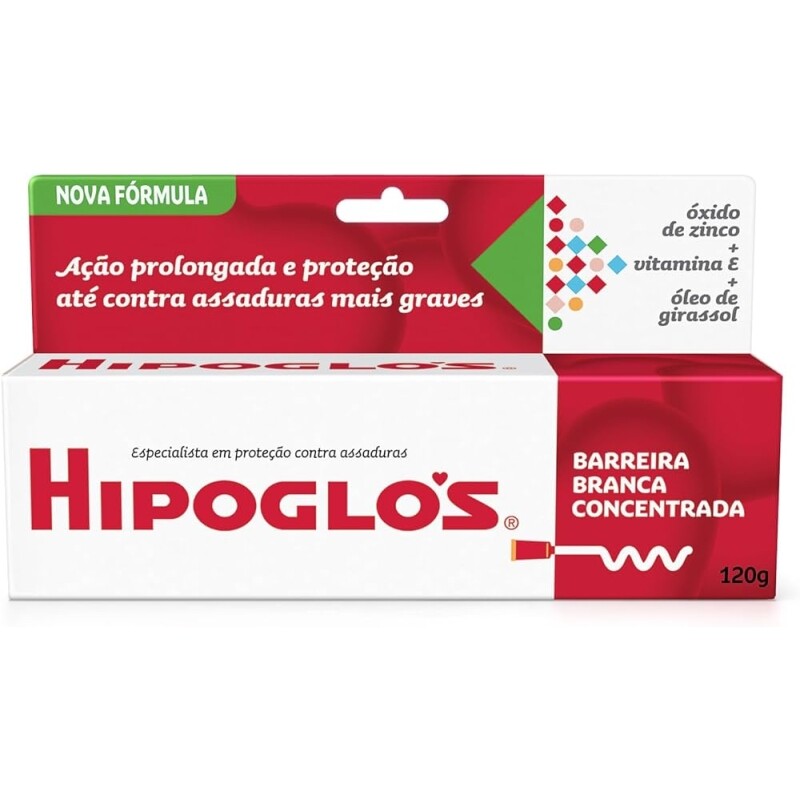 HIPOGLÓS Creme Preventivo De Assaduras 120g