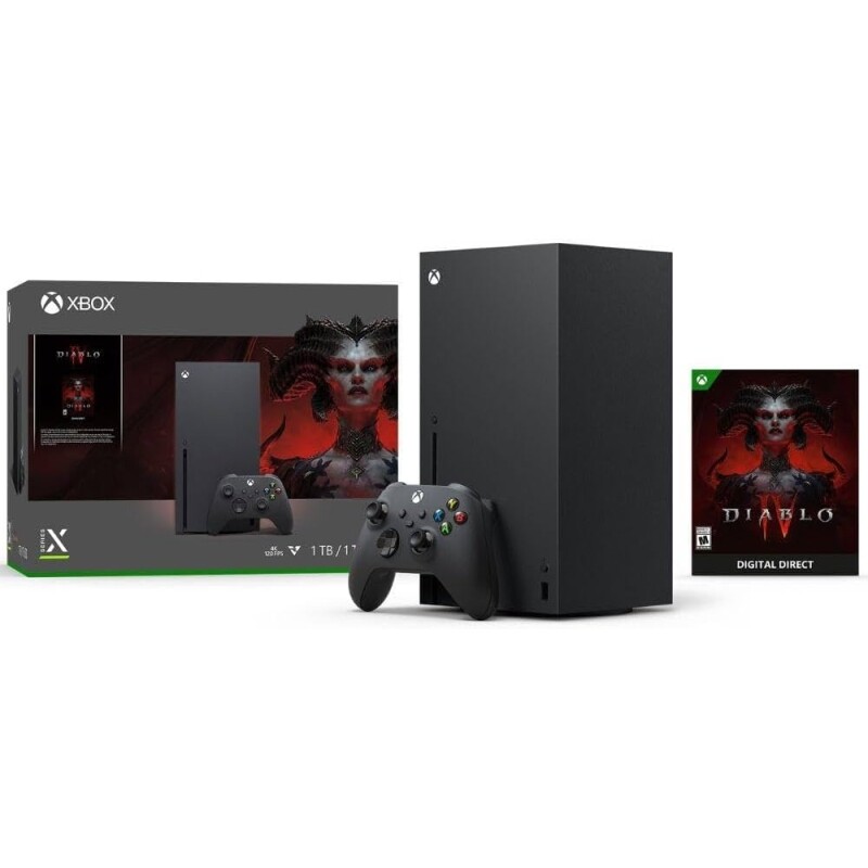 Console Xbox Series X + Jogo Diablo IV (Digital) - Microsoft