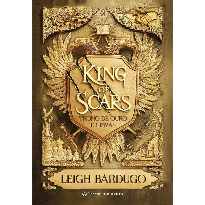 Livro King Of Scars: Trono de Ouro e Cinzas - Leigh Bardugo