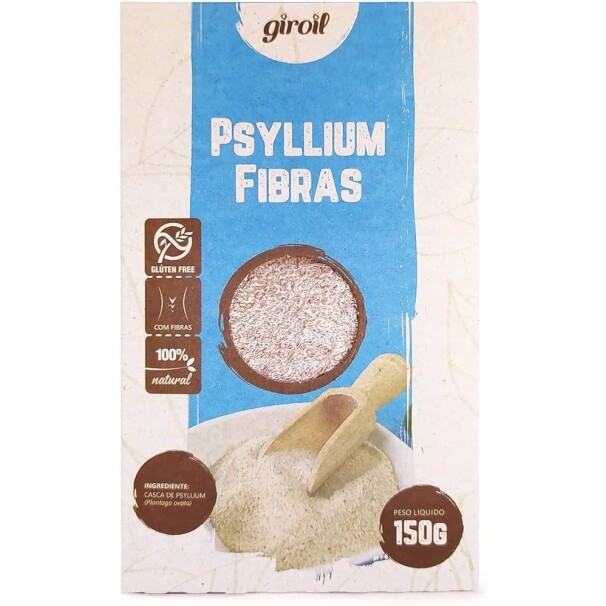 Psyllium Fibras Giroil - 150g Giroil Cinza