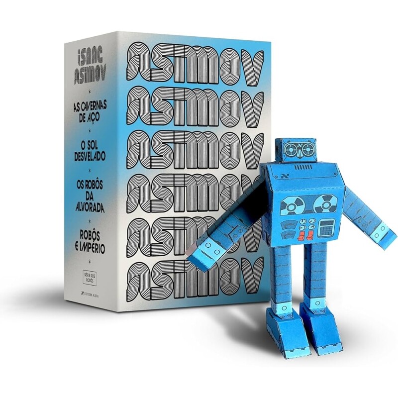 Box de Livros Série Dos Robôs (Azul) - Isaac Asimov