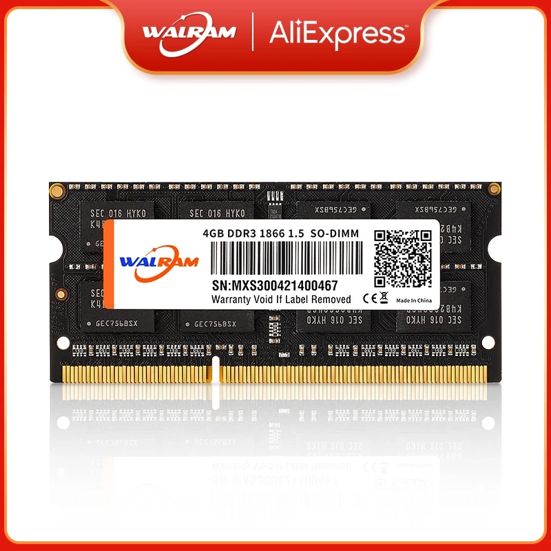 Memória Ram para Notebook Walram DDR4 8GB 3200mhz