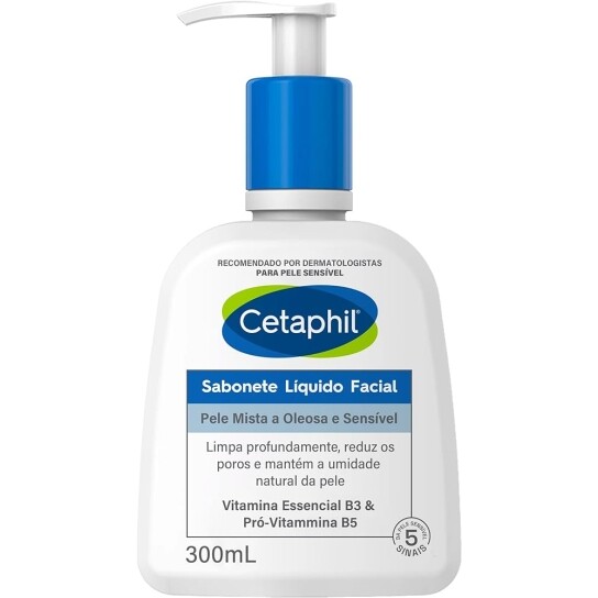 Sabonete Líquido Pele Oleosa Cetaphil - 300ml