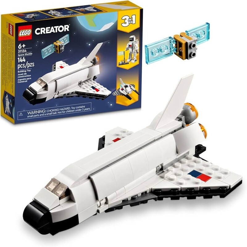 Lego Creator Ônibus Espacial 31134; Conjunto de Construção (144 Peças)