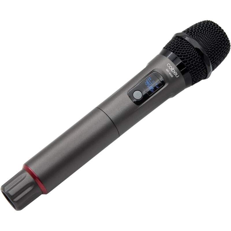 Microfone Sem Fio UHF Karaokê Dinâmico Coibeu - WK-MAD