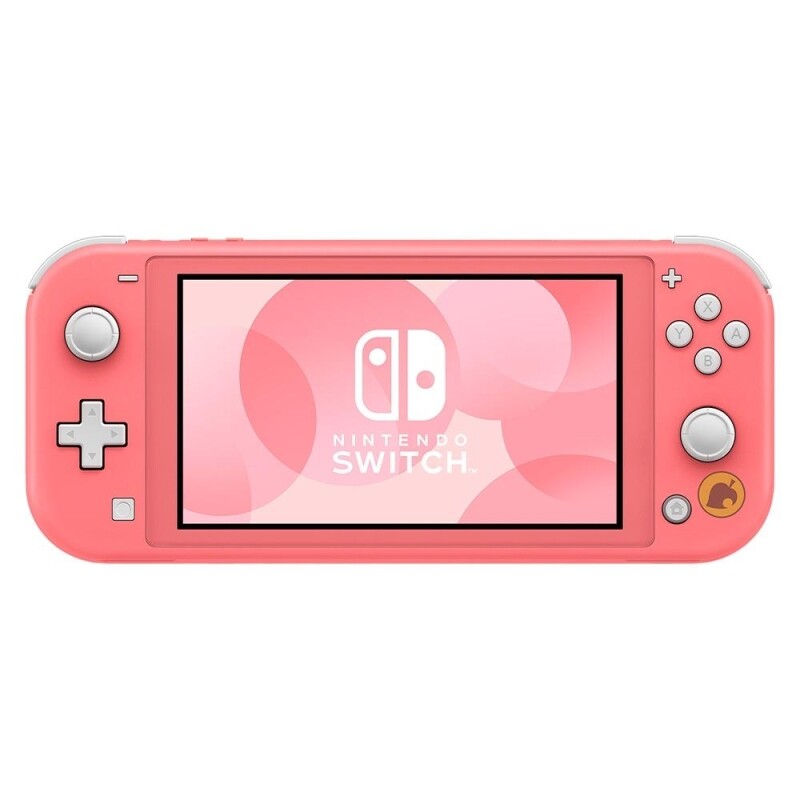 Nintendo Switch Lite Coral Animal Crossing