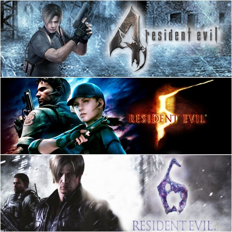 Jogo Pacote Triplo Resident Evil - PS4