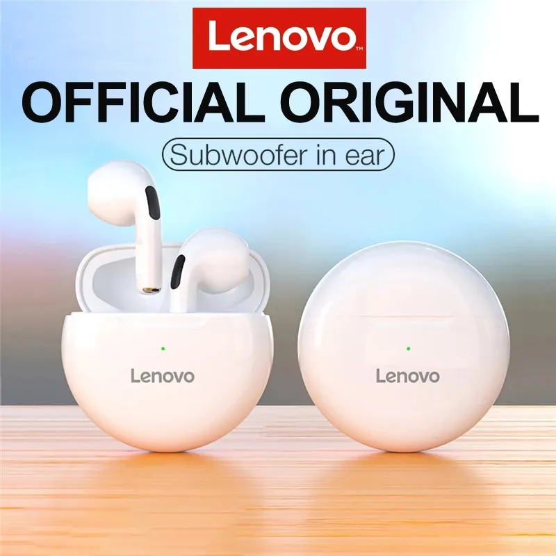 Fone de Ouvido Lenovo HT38 Bluetooth 5.0 Sensível ao Toque