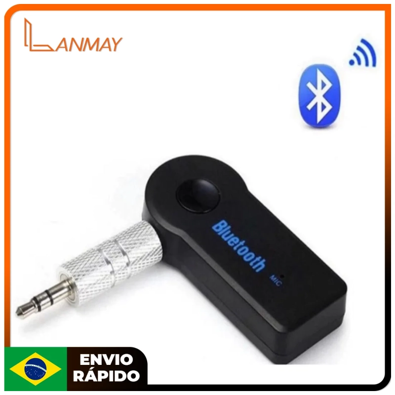 Adaptador Receptor Bluetooth Lanmay Musica P2