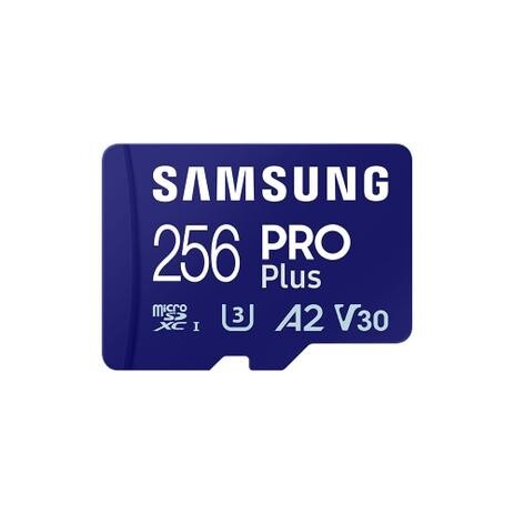 Cartão de Memória Samsung PRO Plus 256GB Azul