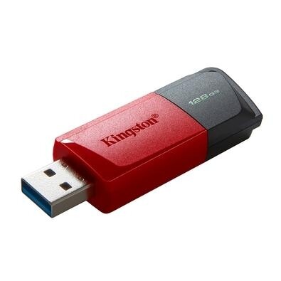 Pen Drive 128GB Kingston USB 3.2 DataTraveler Exodia M Preto e Vermelho - DTXM/128GB