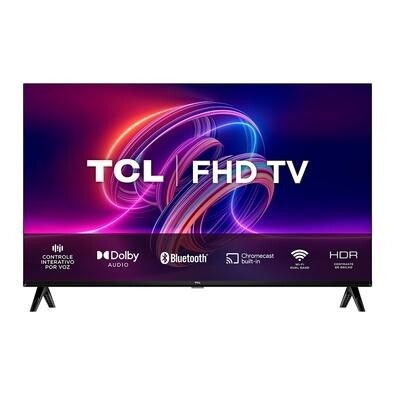 Smart TV TCL S5400A 40 Polegadas LED FHD HDMI e USB Bluetooth Wi-Fi Android Dolby Áudio HDR - 40S5400A